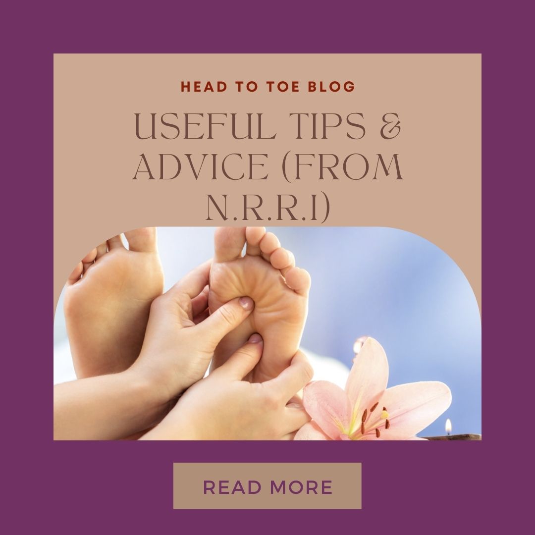 Useful Tips & Advice (from N.R.R.I)